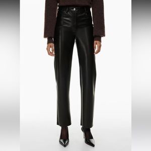 Aritzia Melina Vegan Leather Pants